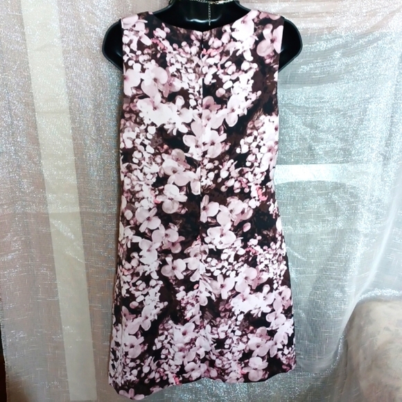 BANANA REPUBLIC WOMEN'S FLORAL SHIFT DRESS - Picture 2 of 4